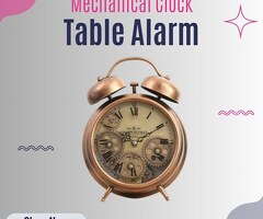 ⏰ Mechanical Clock - Table Alarm ⏰