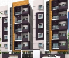 891 Sq.Ft Flat with 2BHK For Sale in Whitefield Main Road